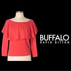 i Jeans by Buffalo Red Top